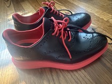 Cole Haan Zerogrand 360 Pigeon Wingtip Casual Black/Red 8M