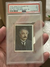 1928 Josetti Albert Einstein PSA 5 Excellent