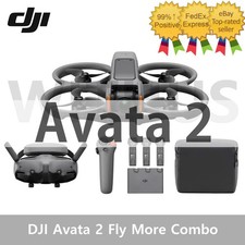 DJI Avata 2 Fly More Combo Drone RC Motion 3 Goggles 3 / No Tariffs In US