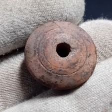 Wikinger  Spinwirbel mit Verzierung 8-11 Jh.n.Chr  Ton ( Mittelalter Sammlung)