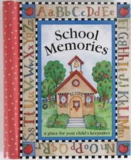 School Memories a Place for Your Child's Keepsakes Hardcover PI K