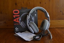 Logitech Astro A10 Premium Wired Gaming Headset Black PC Mac PS5 Xbox Switch