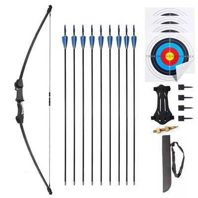 Mxessua 45 Youth Bow and Arrows Set for Kids 8-12 Teens Recurve Archery Beginner