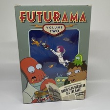 Futurama Volume 2 Season 2 DVD Box Set Animation TV Series w/ Tall Case