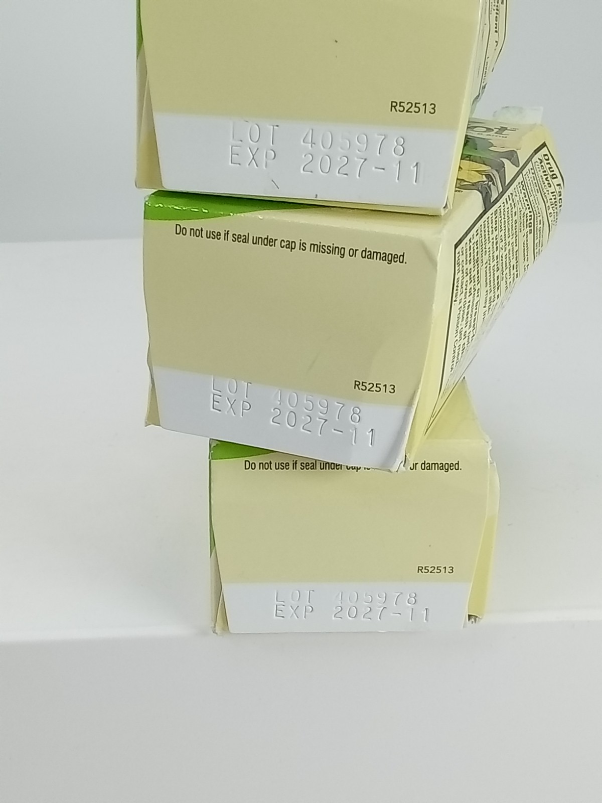 3 Senokot REGULAR Strength Tablets BB DATE 2027