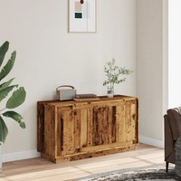 Sideboard Altholzoptik Landhausstil 102X35X55 Cm Holzwerkstoff