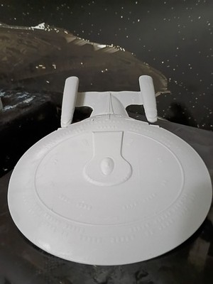 Star Trek Enterprise D 3d Resin Print 9''x6.5''