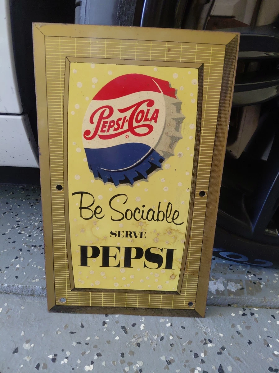 Vintage Pepsi Sign for sale | eBay