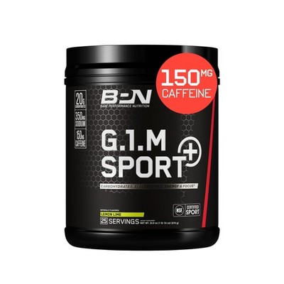 Endurance Pre-Workout Powder - Lemon Lime | 25 Servings | 20g Carbs, 150mg Caffe