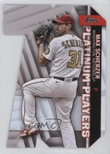 2021 Topps Update Topps Platinum Players Die-Cuts Max Scherzer #PDC-55 1h31