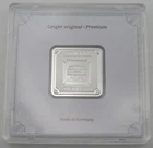 Geiger ORIGINAL Edelmetalle 20 gram .999 Silver Bar - In Assay