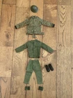 Vintage Action Man Interest Tommy Gunn’s Basic Soldier Uniform