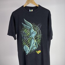 Vintage 90s bugs bunny space jam t shirt size large