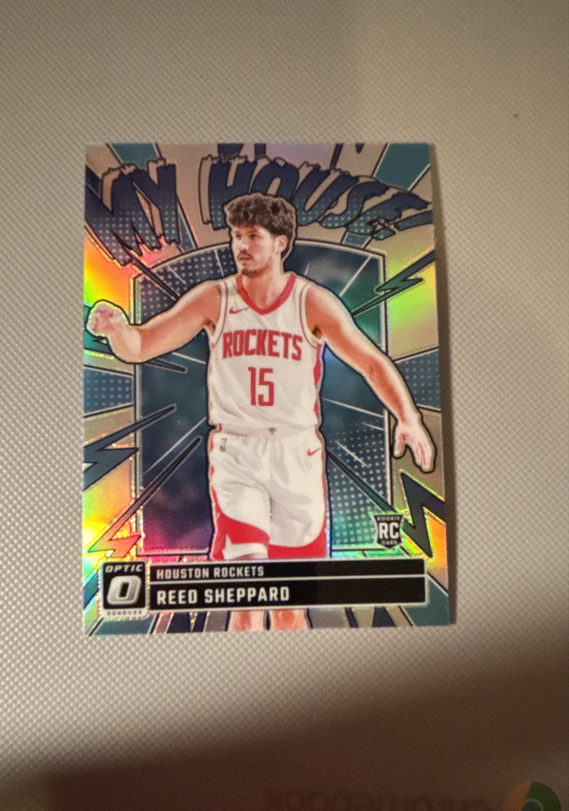 2024-25 Panini Donruss Optic - My House Reed Sheppard #18 Holo Prizm (RC)