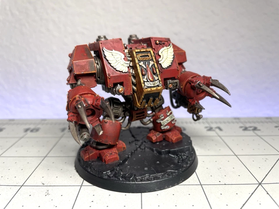Well Painted OOP Furioso Dreadnought Blood Angels Warhammer 40k Space Marines GW - Image 2 of 4