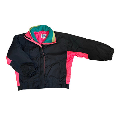 Super Retro 80's 90's Neon Vintage Sub Zero Ski Winter Jacket