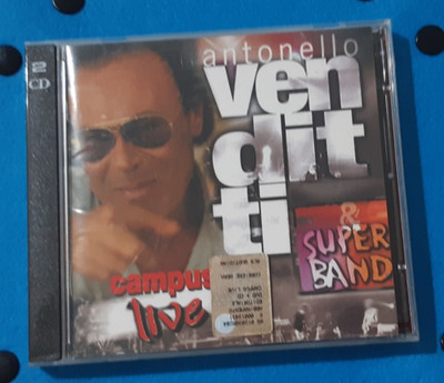 ANTONELLO VENDITTI - CAMPUS LIVE TOUR (NUR DVD, KEINE CD)