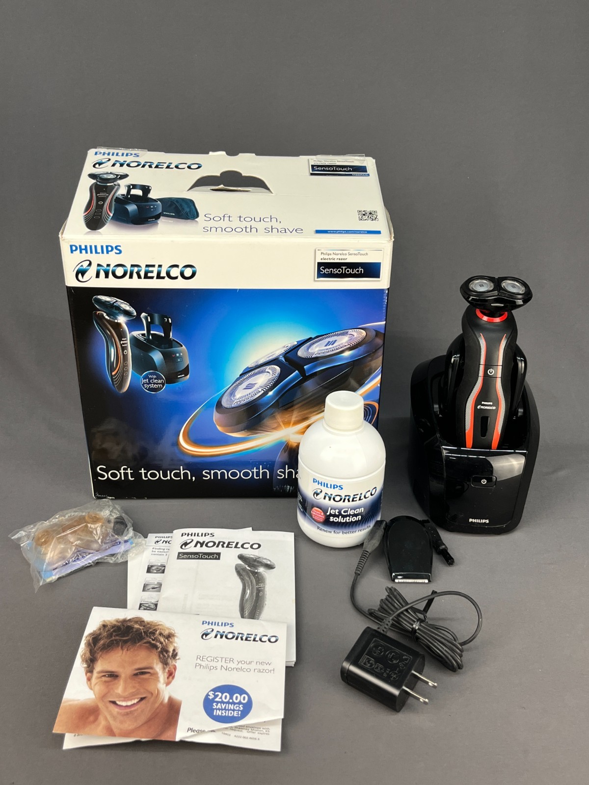 Philips Norelco  1160x Sensotouch Wet & Dry Shaver + Manual,