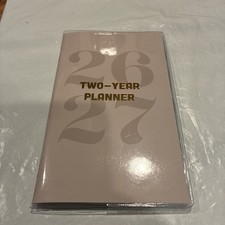 Pocket Calendar / 2026-2027 /monthly Planner / With Removable Plastic Cover