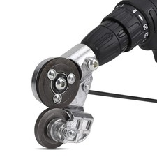 Electric Drill Plate Cutter, 2025 New Upgraded Metal Nibbler Attachment With ...