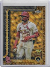 2025 Topps Gilded Collection Masyn Winn Gold Wave /75