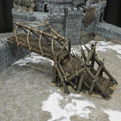 Siege Tower~ Kingdom of Saxonia: Volume 2 28mm Tabletop Gelände | Fantasy