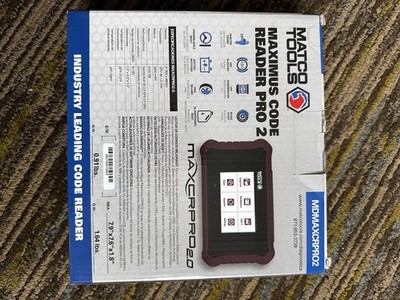 Matco Tools Maximus Code Reader Pro 2 MDMAXCRPRO2 Diagnostic Tool