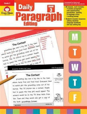 Daily Paragraph Editing, Grade 3, Paperback by Linde, Barbara, Brand New, Fre...