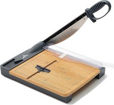 Heavy Duty Guillotine Manual Paper Trimmer Machine Safety Guard and Blade Lock