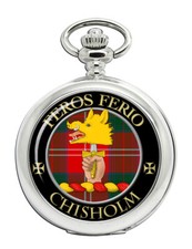 Chisholm Scottish Clan Pocket Watch