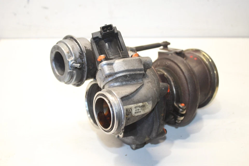 BMW 750I 750LI F01 F02 2009-2012 turbocompresor 4571543 *sin juego de ejes* OEM Foto 3 de 4