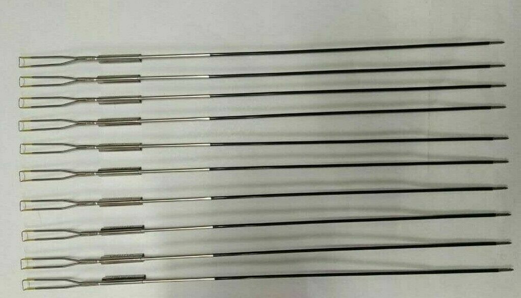 Lot De 5 Boucles De Coupe Monopolaires Pour TURP - Instrument Urologie Huygens - Diam. 5mm, Long. 330mm