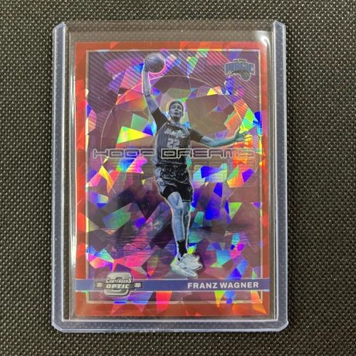 2021-22 Contenders Optic FRANZ WAGNER Red Cracked Ice Prizm RC #7 Red SSP