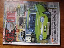 $$v Revue Gazoline N°109 NSU 1000 TT  R12 Gordini  Velorex  4CV  Jeep Willys