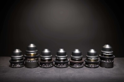 7x Lomo Standard Speeds T2.2 PL Mount | 18,22,28,35,50,75,100 w/ Pelican Case