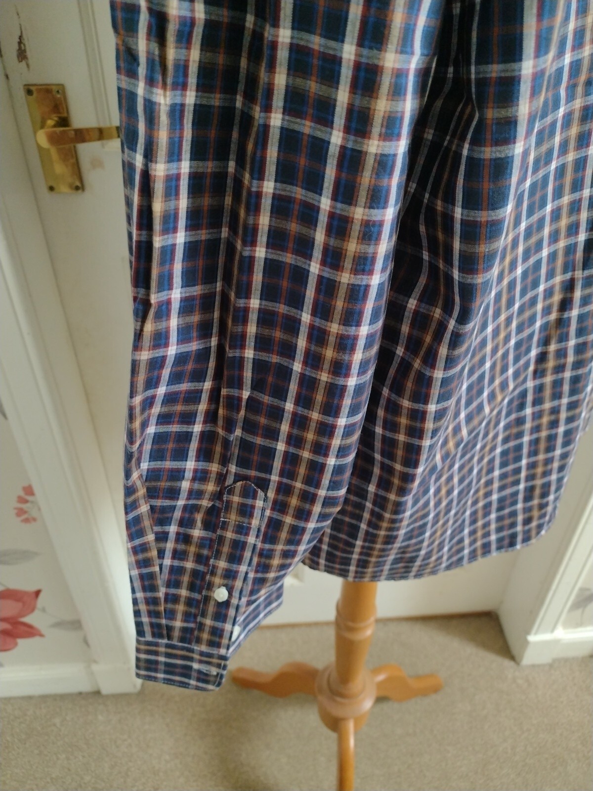 Asda NWT mens checked cotton shirt 3xl eBay