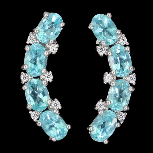 Orecchini Pendenti Farfalla Sienna Sky In Argento Sterling 925 – Rosa E Blu, Gancio, Artigianali USA