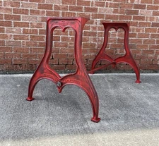 28” Dining Table/desk Height Industrial cast iron table legs base Los Angeles