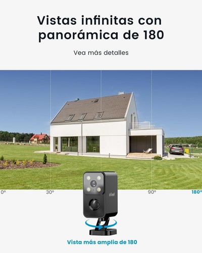 ieGeek 2K/3MP Outdoor Wireless Security Camera Home WiFi Battery CCTV IP Camera - Picture 4 of 11