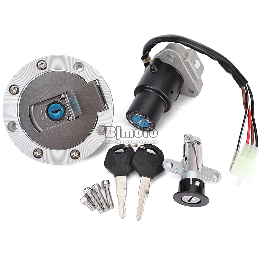 Ignition Switch, Fuel Cap & Seat Lock Key Set For Yamaha TZR125, TZM150, TZR150, TDM850 5 thumbnail image