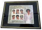 Framed Princess Diana Memorial - Sheet of 6 Stamps - Scott #3234 Guyana $80 — photo 4
