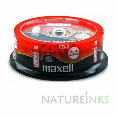 MAXELL CD CD-R 80 MINS XL-II DIGITAL AUDIO RECORDABLE BLANK MUSIC DISCS ...