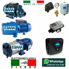ELETTRO POMPA AUTOCLAVE Kit SMART PRESS CONTROL  INVERTER V220 EBARA Hp0.5 1.2 1