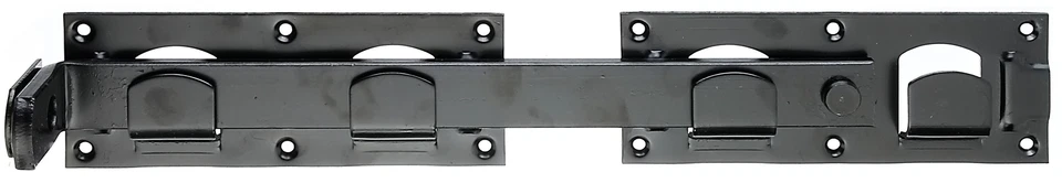 Alberts Doppeltorüberwurf in den Ausführungen glatt oder gehämmert schwarz 