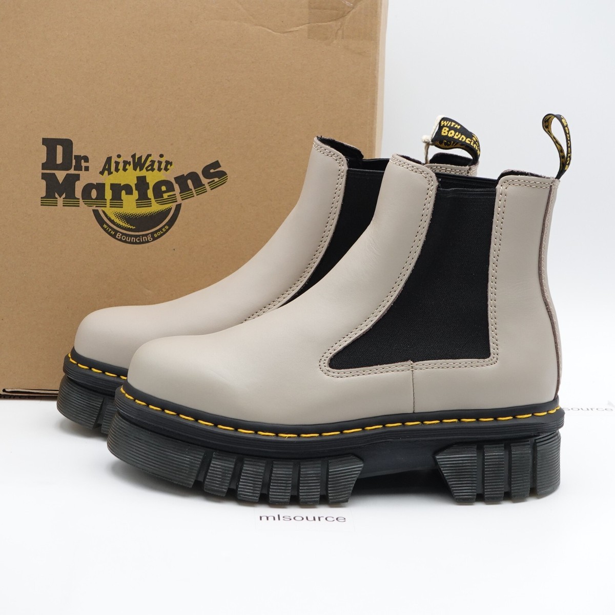 Dr. Martens Audrick Chelsea Platform Boots 27148348 Women's Size 7
