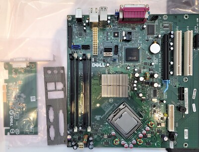 Dell OptiPlex 755 tower motherboard 0GM819, Core 2 Duo CPU, 2GB