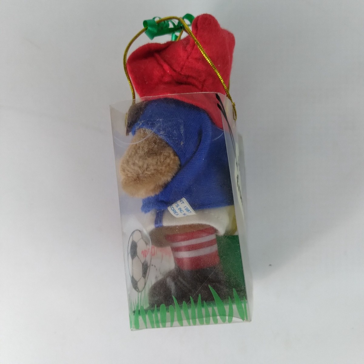 Vintage Eden Toys 1987 Small Plush Paddington Bear with P.B. Club