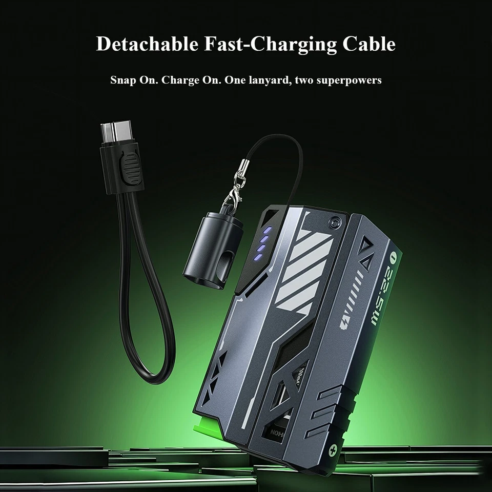 Portable Battery Charger Replaceable Batteries Quick Battery Swap 21700 Lithium - Image 2 of 4