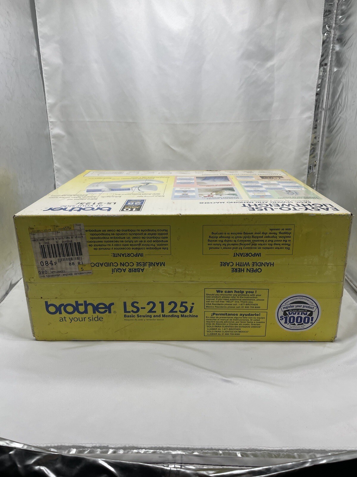 Brother LS2125i 10Stitch Mechanical Portable Home Sewing Machine w