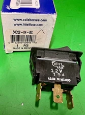 COLE HERSEE 58328-04-BX Universal Rocker Switch 20 Amp RED 🚨FREE SHIPPING 🚨